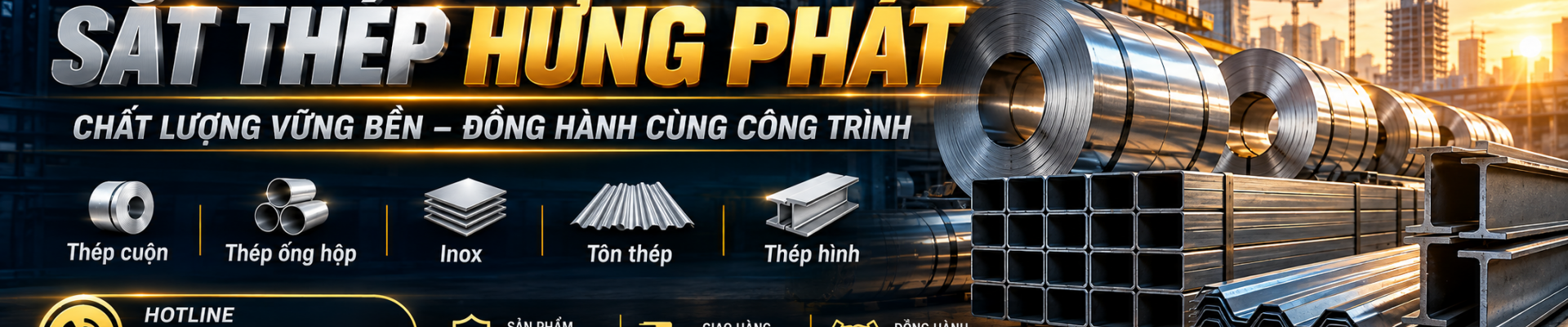 CÔNG TY TRÁCH NHIỆM HỮU HẠN SẮT THÉP TTNT HƯNG PHÁT